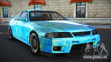 Nissan Skyline R33 Elnale S9 pour GTA 4