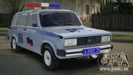 VAZ 2104 Moscow Police pour GTA San Andreas