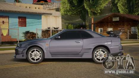 Nissan Skyline GT R34 Tunable für GTA San Andreas