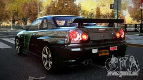 Nissan Skyline R34 JML S11 pour GTA 4