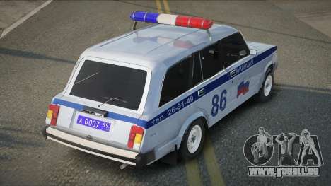 VAZ 2104 Moscow Police pour GTA San Andreas