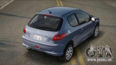 Peugeot 206 GTI V1.1 pour GTA San Andreas
