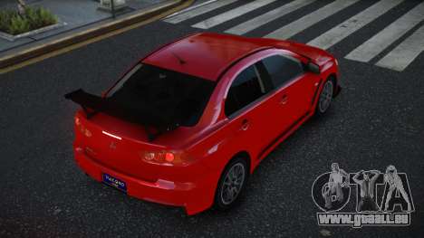 Mitsubishi Lancer Evo X Velcis für GTA 4