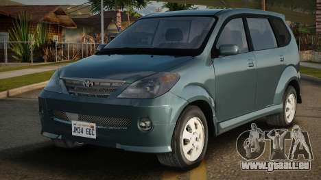 2005 Toyota Avanza 1.3 S pour GTA San Andreas