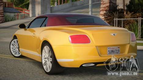 Bentley Continental GT Vinla pour GTA San Andreas