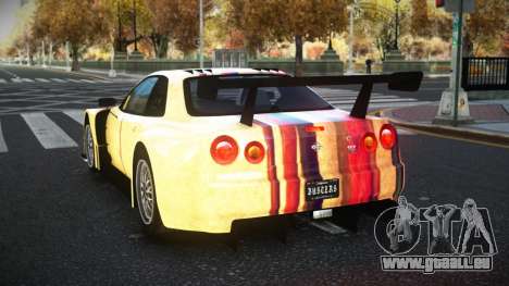 Nissan Skyline R34 YHL S11 für GTA 4