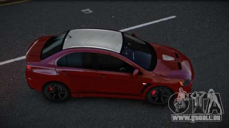 Mitsubishi Lancer Evolution X Ruwwokem pour GTA 4