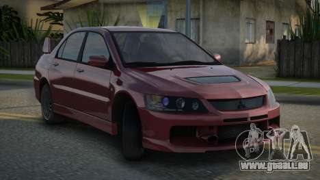 Mitsubishi Lancer Evolution IX MR Edition [RHA] pour GTA San Andreas