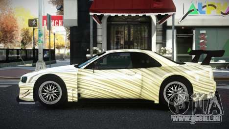 Nissan Skyline R34 YHL S10 für GTA 4