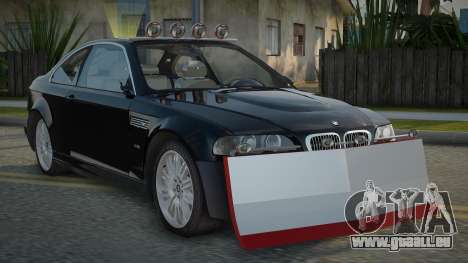 BMW M3 E46 Zombie Apocalypse pour GTA San Andreas