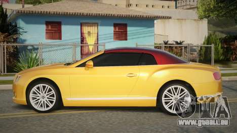 Bentley Continental GT Vinla pour GTA San Andreas