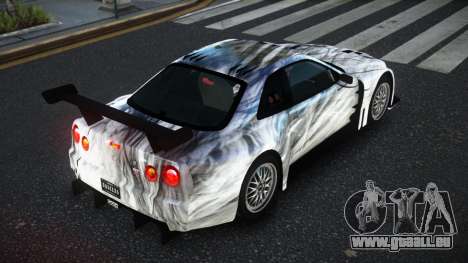 Nissan Skyline R34 YHL S4 pour GTA 4