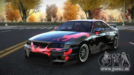 Nissan Skyline R33 Elnale S7 pour GTA 4