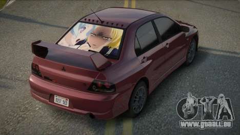 Mitsubishi Lancer Evolution IX MR Edition [RHA] pour GTA San Andreas