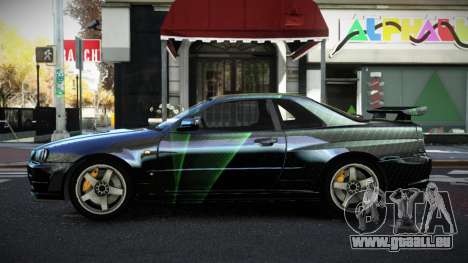 Nissan Skyline R34 JML S11 pour GTA 4