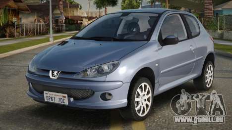 Peugeot 206 GTI V1.1 pour GTA San Andreas