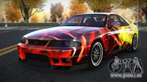 Nissan Skyline R33 Elnale S2 pour GTA 4