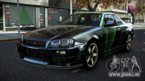 Nissan Skyline R34 JML S11 pour GTA 4