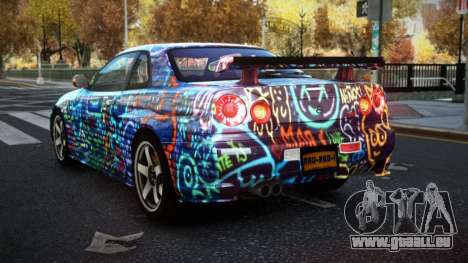 Nissan Skyline R34 JML S3 für GTA 4