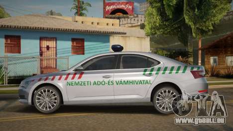 Skoda SuperB 2018 Nemzeti Ado-es Vamhivatal für GTA San Andreas
