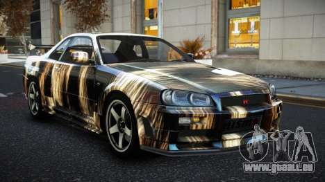 Nissan Skyline R34 JML S14 für GTA 4