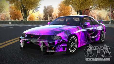 Nissan Skyline R33 Elnale S3 pour GTA 4