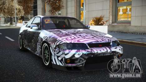 Nissan Skyline R33 Tixol S4 pour GTA 4