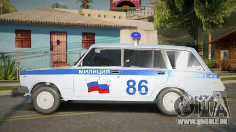 VAZ 2104 Moscow Police pour GTA San Andreas