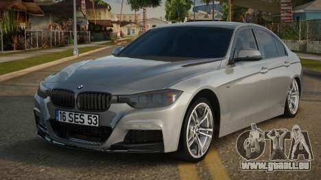 BMW M3 F30 320i pour GTA San Andreas