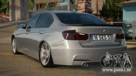 BMW M3 F30 320i pour GTA San Andreas
