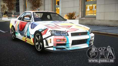 Nissan Skyline R34 JML S5 pour GTA 4
