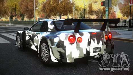 Nissan Skyline R34 YHL S6 pour GTA 4