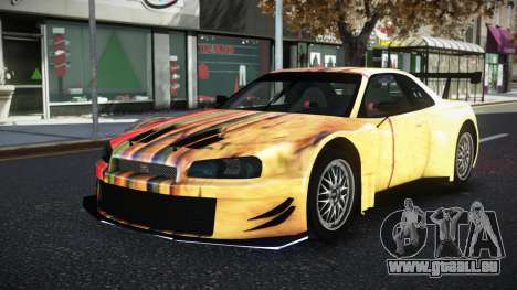 Nissan Skyline R34 YHL S11 für GTA 4