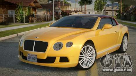 Bentley Continental GT Vinla pour GTA San Andreas
