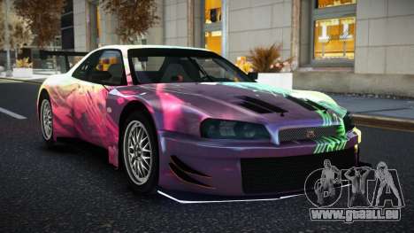Nissan Skyline R34 YHL S3 für GTA 4