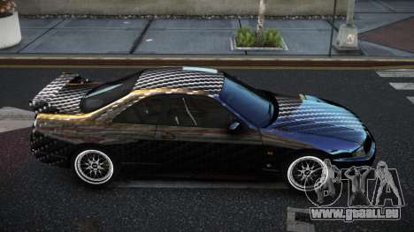 Nissan Skyline R33 Tixol S14 pour GTA 4