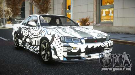 Nissan Skyline R34 JML S4 für GTA 4