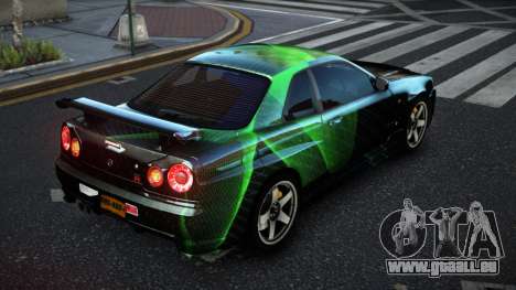 Nissan Skyline R34 JML S11 pour GTA 4