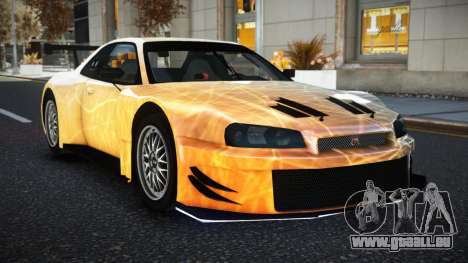 Nissan Skyline R34 YHL S14 pour GTA 4