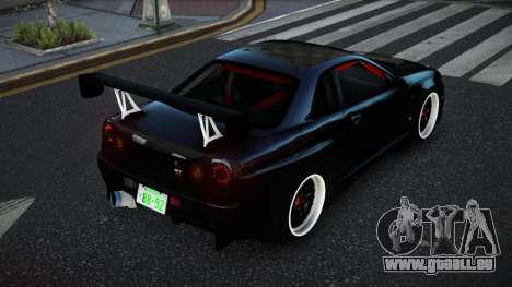 Nissan Skyline R34 Ujalo für GTA 4