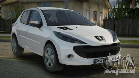 Peugeot 207 V1.1 pour GTA San Andreas