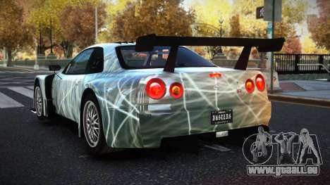 Nissan Skyline R34 YHL S14 pour GTA 4