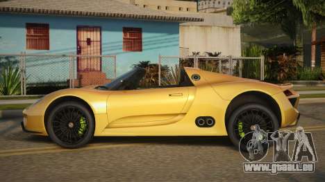 Porsche 918 Spyder V1.0 pour GTA San Andreas