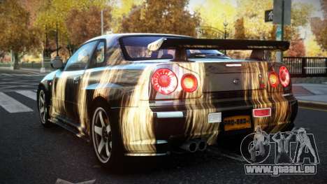 Nissan Skyline R34 JML S14 für GTA 4