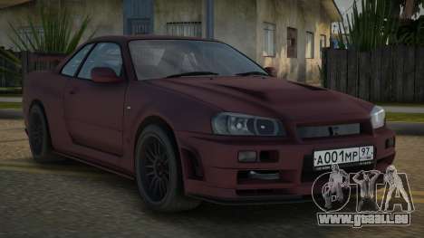 2002 Nissan Skyline R34 pour GTA San Andreas