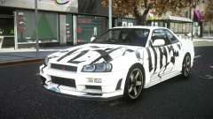 Nissan Skyline R34 JML S7 pour GTA 4