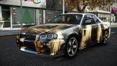 Nissan Skyline R34 JML S14 pour GTA 4