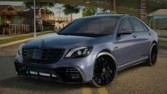 Mercedes-Benz S63 AMG W222 Full Black pour GTA San Andreas