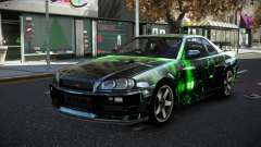 Nissan Skyline R34 JML S10 für GTA 4
