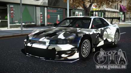 Nissan Skyline R34 YHL S6 pour GTA 4